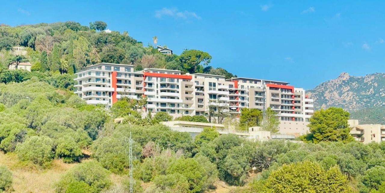 Ajaccio T2 Grand Standing Neuf Vue Mer Centre-Ville & Plages Buitenkant foto